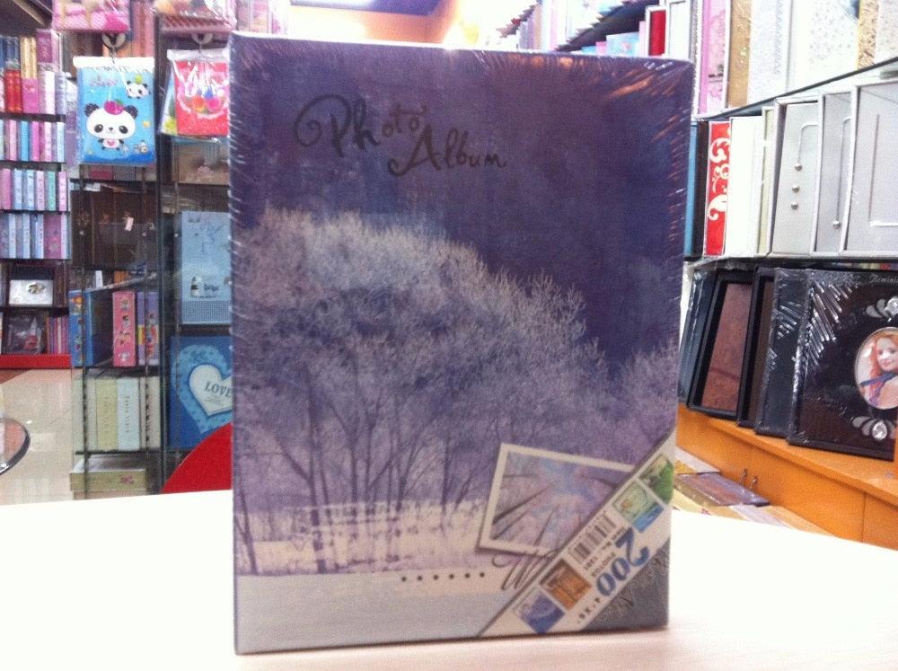 200 Sheets Season Photo Album Scrapbook Interleaf Type Classical 6 Inch Spring Paper Photo Album Scrapbook Paper Baby Family Scrapbook Albums