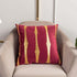 2021 Fashion Striped Pillowcase Festival Home Bronzing Square Decorative Throw Pillow Cover With Gold Striped Cushion Cases Modern Luxury Pillowcases Cushion Cover Soft Fabric Pillow Cases Decorative 45x45CM