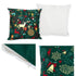 2022 Santa Claus Christmas Pillowcase Decor For Home Christmas Throw Pillow Covers Decorative Snowman Santa Claus Pillow Covers Linen Cushion Cover Couch Pillow Cases Merry Christmas Ornament Xmas Gifts 45x45CM