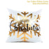 2022 Santa Claus Christmas Pillowcase Decor For Home Christmas Throw Pillow Covers Decorative Snowman Santa Claus Pillow Covers Linen Cushion Cover Couch Pillow Cases Merry Christmas Ornament Xmas Gifts 45x45CM