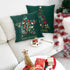 2022 Santa Claus Christmas Pillowcase Decor For Home Christmas Throw Pillow Covers Decorative Snowman Santa Claus Pillow Covers Linen Cushion Cover Couch Pillow Cases Merry Christmas Ornament Xmas Gifts 45x45CM