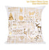 2022 Santa Claus Christmas Pillowcase Decor For Home Christmas Throw Pillow Covers Decorative Snowman Santa Claus Pillow Covers Linen Cushion Cover Couch Pillow Cases Merry Christmas Ornament Xmas Gifts 45x45CM