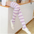 22 Colors Sweet Cute Girls Over Knee Long Printed Thigh High Cotton Socks Plus Size Over knee Socks for Women - ALLURELATION - 500, adult socks, basketball socks, bike socks, breathable socks, casual socks, colorful socks, cotton socks, cute socks, cycling socks, female socks, footwear, long socks, overknee socks, Socks, socks for girls, socks for women, thigh high socks, Women socks - Stevvex.com