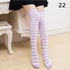 22 Colors Sweet Cute Girls Over Knee Long Printed Thigh High Cotton Socks Plus Size Over knee Socks for Women - ALLURELATION - 500, adult socks, basketball socks, bike socks, breathable socks, casual socks, colorful socks, cotton socks, cute socks, cycling socks, female socks, footwear, long socks, overknee socks, Socks, socks for girls, socks for women, thigh high socks, Women socks - Stevvex.com