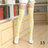 22 Colors Sweet Cute Girls Over Knee Long Printed Thigh High Cotton Socks Plus Size Over knee Socks for Women - ALLURELATION - 500, adult socks, basketball socks, bike socks, breathable socks, casual socks, colorful socks, cotton socks, cute socks, cycling socks, female socks, footwear, long socks, overknee socks, Socks, socks for girls, socks for women, thigh high socks, Women socks - Stevvex.com