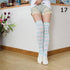 22 Colors Sweet Cute Girls Over Knee Long Printed Thigh High Cotton Socks Plus Size Over knee Socks for Women - ALLURELATION - 500, adult socks, basketball socks, bike socks, breathable socks, casual socks, colorful socks, cotton socks, cute socks, cycling socks, female socks, footwear, long socks, overknee socks, Socks, socks for girls, socks for women, thigh high socks, Women socks - Stevvex.com