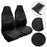 2PCS Car Front Seat Protector Cover Heavy Duty Waterproof Car Seat Covers for Front Seats Universal Waterproof Auto Seat Covers Car Seat Cover Breathable Cushion Protector  Car Seat Protectors Easy to Install Universal Fit Interior Accessories
