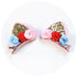 2pcs/Set Cute Hair Clips For Girls Glitter Rainbow Felt Fabric Flowers Hairpins Cat Ears Bunny Barrettes Kids Hair Accessories for Halloween Parties Cosplay for Girls