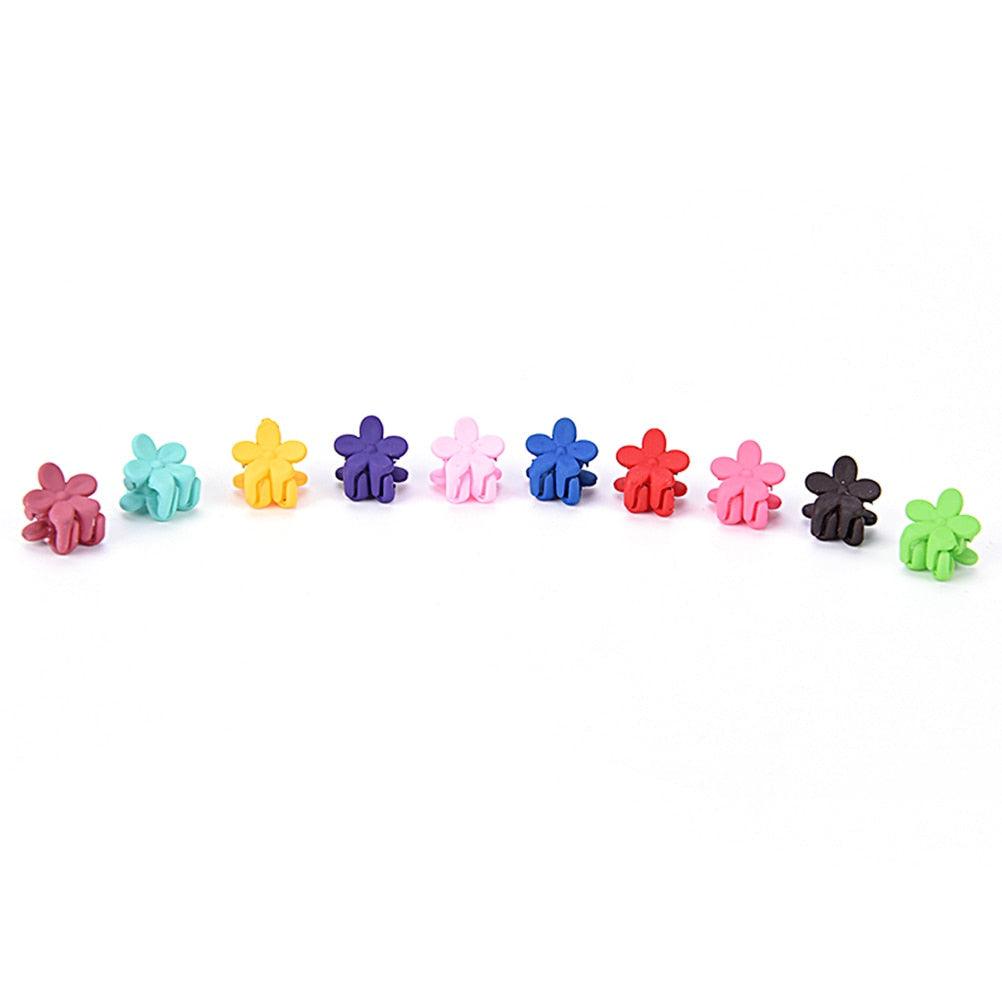 30 Pcs/lot Children 4 Claws Plastic Hair Clips Mini Flowers Gripper Clamp Hair Accessories Hairpins Gorgeous Hair Accessories For Women