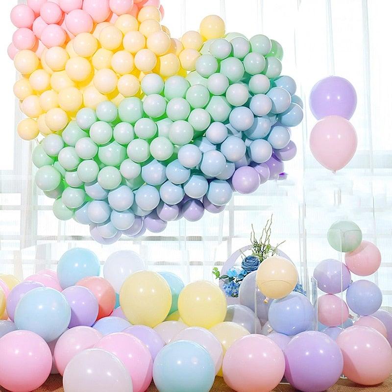 30PCS 10 inch Assorted Candy Colored Rainbow Arch Latex Balloons For Wedding Birthday Party Decor Baby Shower Decor Gender Reveal - STEVVEX Balloons - 90, anniversery balloons, Baby Balloons, baby pink balloons, baby shower balloons, balloon, balloons, blue balloons, celebration balloons, cute ballons pair, lavender balloons, pastel balloons, pink balloons - Stevvex.com