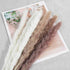 30pcs Natural Dried Pampas Grass Bouquet Pampas Grass Reeds Flowers Bulrush Bouquets Durable For for Vase Artificial Grass Room Décor Wedding Decorations