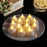 3/6Pcs LED Flameless Waterproof Candle Flameless Flickering Tea Light Candles Battery Operated Floating Candles for Wedding Centerpiece Pool & SPA Warm Light Flickering Tea Candles Battery Powered For Wedding Home Birthday Party Decoration