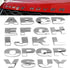 3D Car Stickers Metal Alphabet Car Letters Numbers Decal Sticker, Metal Emblem Decal Logo Trim Badge Silver Black Badge Chrome Letters Numbers Logo Car Stickers Automobiles Plastic Car Letters Number Sticker 3D Emblem Accessories Stickers - ALLURELATION - - Stevvex.com