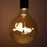3D Edison Bulb Led Filament Decoration Vintage Glass Lighting Decor Antique Style Light Amber Warm Dimmable Bedroom Restaurant Home Office Light Fixtures Decoration