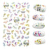 3D Nail Stickers Leaves Butterfly Panda Love Heart Design Stickers For Nails Manicure Foil Nail Art Decor  Girls Manicure Decoration Nail Art Supplies 3D Self-Adhesive Nail Decals Designer Nail Stickers for Acrylic Nails