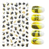 3D Nail Stickers Leaves Butterfly Panda Love Heart Design Stickers For Nails Manicure Foil Nail Art Decor  Girls Manicure Decoration Nail Art Supplies 3D Self-Adhesive Nail Decals Designer Nail Stickers for Acrylic Nails