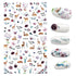 3D Nail Stickers Leaves Butterfly Panda Love Heart Design Stickers For Nails Manicure Foil Nail Art Decor  Girls Manicure Decoration Nail Art Supplies 3D Self-Adhesive Nail Decals Designer Nail Stickers for Acrylic Nails