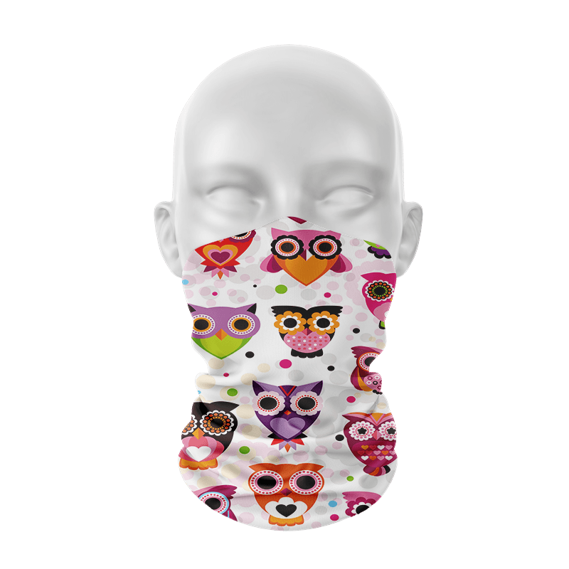 3D Printed Mini Pattern Headscarf Fashion Women Summer Neck Gaiter Cute Cartoon Animal Tubular Hijab Scarf Face Seamless Bandana  Printed Oil Painting Art Neck Scarf Women Soft Face Bandana Sunflower Night Hijab Scarf Face Mask