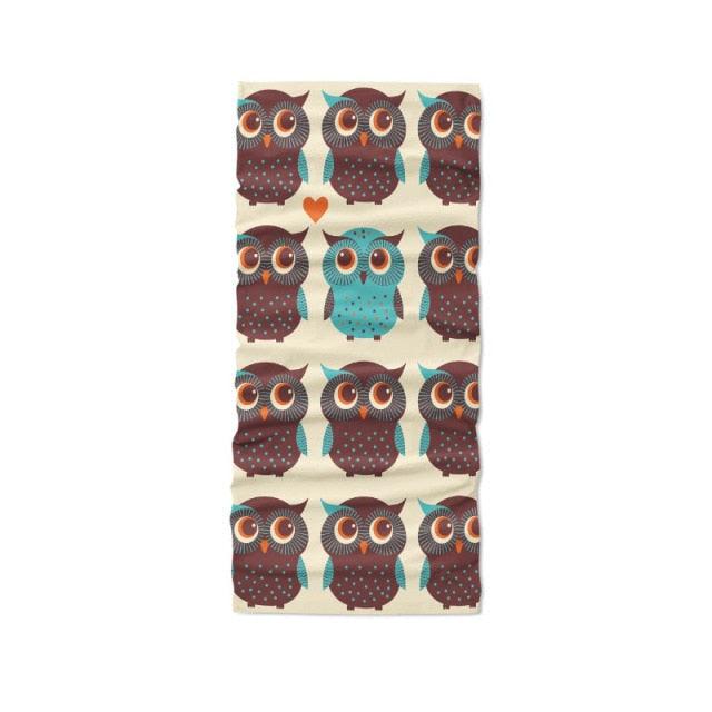 3D Printed Mini Pattern Headscarf Fashion Women Summer Neck Gaiter Cute Cartoon Animal Tubular Hijab Scarf Face Seamless Bandana  Printed Oil Painting Art Neck Scarf Women Soft Face Bandana Sunflower Night Hijab Scarf Face Mask