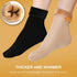 3Pairs Female Winter Warm Thicken Thermal Soft Casual Solid Color Socks Wool Cashmere Home Snow Boots Velvet Home Floor Sock For Women