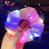 3Pcs New Arrival Girls LED Luminous Scrunchies Hairband Ponytail Holder Headwear Elastic Hair Bands Solid Color Hair Accessories Ponytail Holder Accessories for Women And Girls