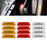 4PCS Car Accessories Car Stickers Reflective Warning Sticker Wheel Eyebrows Door Opening Sticker Diamond Wheel Reflective Strip Universal Door Open Reflective Warning Stickers Auto Open Sign Anti-Collision Safety Reflective Decal Tape
