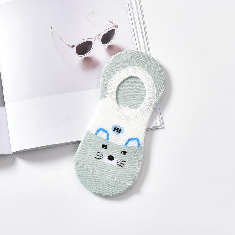 5 Pairs Cute Animal Spring Women Cotton Boat Socks Set Korean Style Funny Cat Dog Panda Low Cut Ankle Short Socks - ALLURELATION - 3D socks, 500, adult socks, animal socks, anime socks, ankle socks, boat socks, breathable socks, cartoon socks, casual socks, cat socks, colorful socks, cotton socks, cute socks, funny socks, girls socks, korean socks, low cut socks, panda socks, short socks, socks for women, womens socks - Stevvex.com