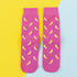 5 Pairs Women's Colorful Cotton Socks Fruits Banana Avocado Lemon Egg Cookie Donuts Food Happy Color Socks - ALLURELATION - 500, colorful socks, cotton socks, happy color socks, mens socks, Socks, socks for men, socks for women, womens cotton socks, womens socks - Stevvex.com