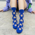 5 Pairs Women's Colorful Cotton Socks Fruits Banana Avocado Lemon Egg Cookie Donuts Food Happy Color Socks - ALLURELATION - 500, colorful socks, cotton socks, happy color socks, mens socks, Socks, socks for men, socks for women, womens cotton socks, womens socks - Stevvex.com