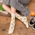 5 Pairs Women's Colorful Cotton Socks Fruits Banana Avocado Lemon Egg Cookie Donuts Food Happy Color Socks - ALLURELATION - 500, colorful socks, cotton socks, happy color socks, mens socks, Socks, socks for men, socks for women, womens cotton socks, womens socks - Stevvex.com