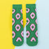 5 Pairs Women's Colorful Cotton Socks Fruits Banana Avocado Lemon Egg Cookie Donuts Food Happy Color Socks - ALLURELATION - 500, colorful socks, cotton socks, happy color socks, mens socks, Socks, socks for men, socks for women, womens cotton socks, womens socks - Stevvex.com