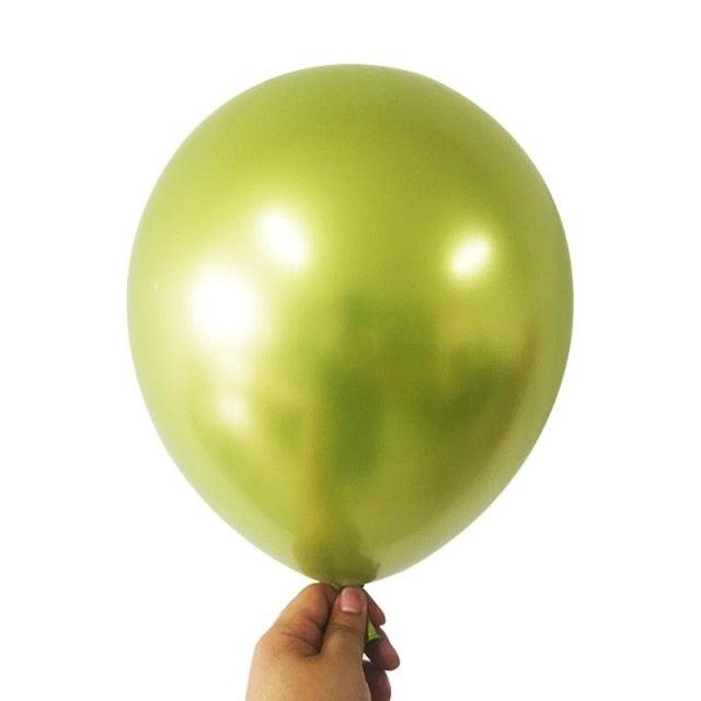 50/100pcs Metallic Latex 5/10/12 Inch Gold Silver Chrome Birthday Balloons With Accessories For Christmas And Party Decorations Wedding Decorations - STEVVEX Balloons - 90, attractive balloons, attractive party balloons, Baby Balloons, baby pink balloons, baby shower balloons, balloon, balloons, Birthday Balloons, Colorful Balloons, Cute Balloons, girls balloons, Happy Birthday Balloons, luxury balloons, party balloons, wedding balloons - Stevvex.com