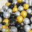 50/15pcs 10inch Gold Silver Black Metal Latex Confetti Balloons For Wedding Decorations Birthday Party Decorations Bridal Showers Baby Showers - STEVVEX Balloons - 15/50PCS, 90, attractive balloons, balloon, balloons, black pack of balloons, gold balloons, gold chrome balloons, magenda themed balloons set, perfect themed balloons, rose gold balloons, silver balloons, silver latex balloons - Stevvex.com