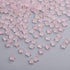 50PC/lot 8mm Frosted Gradient Color Star Beads Glass Loose Spacer Beads for Jewelry Making Handmade Accessories Acrylic Beads Star Shape Beads in Beads Spacer for Jewelry Making