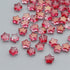 50PC/lot 8mm Frosted Gradient Color Star Beads Glass Loose Spacer Beads for Jewelry Making Handmade Accessories Acrylic Beads Star Shape Beads in Beads Spacer for Jewelry Making