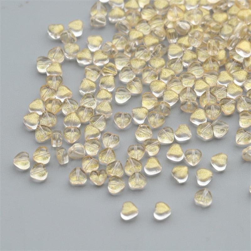 50PC/lot 8mm Frosted Gradient Color Star Beads Glass Loose Spacer Beads for Jewelry Making Handmade Accessories Acrylic Beads Star Shape Beads in Beads Spacer for Jewelry Making