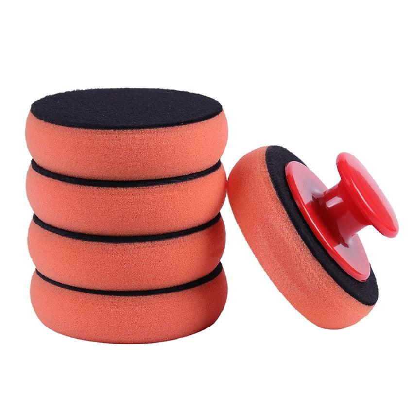 5PCS Car Wash Wax Polish Pad Polishing Pad Sponge Microfiber Sponge Applicators Car Cleaning Cloth Microfiber Applicator For Auto Polisher Waxing Sponge Car Wax Applicator Pads Kit Sponge Applicators Soft Foam Waxing Pad with Grip Handle - ALLURELATION - 553, Car Accessories, Car Gadgets, Car Organizer, Car Ornaments, Car Polish Pad, Car Wash Pad, Car Wash Wax Polish Pad, Car Wax Polish Pad, Polish Pad, Wash Pad, Wash Polish Pad, Wash Wax Polish Pad, Wax Pad, Wax Polish Pad - Stevvex.com