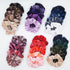 5PCS/Set Velvet Scrunchies Elastic Rubber Hair Bands Women Girls Soft Solid Headbands Ponytail Holder Hair Rope Tie Accessories Ponytail Holder Accessories for Women And Girls