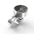 7/8" Universal Motorcycle Handlebar Watch Bike Hand Grip Bar Mount Dial Clock Motorcycle Handlebar Watch  Mount Clock Glow Mount Clock Dial Watch Fit  Waterproof For Scooter Bicycle Motor ATV