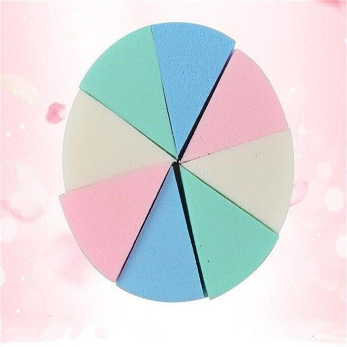 8pcs Makeup Sponge Triangle Shaped Colorful Soft Face Cleaning Cosmetic Puff Cleansing Wash Face Makeup for Cosmetic Cream Face Powder - STEVVEX Beauty - 100, Beauty, Beauty Makeup, Cleansing Sponge, Colorful Sponge, Makeup, Makeup Accessories, Makeup Brush, Makeup Face Sponges, Makeup Removal Sponge, Makeup Sponge Set, Makeup Sponge Triangle, Skin Cleaner, Sponge Triangle, Stylish Makeup Sponge, Womens Cosmetic, Womens Makeup Brushes, Womens Makeup Sponges - Stevvex.com