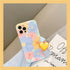 Cute Colorful Flowers Phone Case For iPhone 13 Pro Max 12 Mini 11 X XS XR 7 8 Plus Fashion Floral Soft Shockproof Cover Clear Cute Floral Design Back Cover