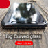 2PCS Super Big Arc Glass For iPhone 5S 12 Pro Max Mini 7 8 Plus SE 2022 Screen Protector Premium Oleophobic Coating Tempered glass Screen Protector, Premium Tempered Glass Easy Installation Frame Case-Friendly Tempered Glass Protector
