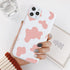 Slim Fit  Lightweight Black White  Print Silicone Case For iPhone 11 Pro 7 8 Plus X XR XS Max iphone 11 Cell Phone Case Cover White Black Pattern Print Silicone Unisex Case