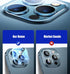 4Pcs Full Cover Protective Glass for Iphone 11 12 13 Pro XS Max Camera Protector for Iphone X 11pro Max 12 13 Mini 14 Pro Max Camera Lens Protector for iPhone