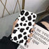 Slim Fit  Lightweight Black White  Print Silicone Case For iPhone 11 Pro 7 8 Plus X XR XS Max iphone 11 Cell Phone Case Cover White Black Pattern Print Silicone Unisex Case