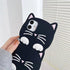 3D Cartoon Cute Cat Ear Phone Case For Iphone 12 13 11 Pro Max X Xr Xs Max 7 8 6 6s Plus Se 2020 Lucky Cat Cartoon Silicone Cat Phone Case