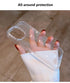 Transparent Glitter Bumper Clear Case for IPhone 14 13 12 11 Pro Max Mini X Shockproof Silicone Cover Clear Sparkly Shockproof Protective Cute Slim Fit Phone Cover for iPhone