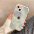 Cute Love Heart Soft Shockproof Bumper Transparent Phone Case For iPhone 12 13 Pro Max Silicone Back Cover Case  Cute Side Small Pattern for Women Girls Soft Silicone Shockproof Protective Cover