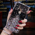 Glitter Luxury Soft Phone Case For iPhone 13 mini 12 Pro 11 ProMax For iPhone XR XS Max X 8 7 6s 6 Plus Back Cover Case Fashion Glitter Silicone Clear Shiny Sparkly Soft Flexible Shock-Absorbing Slim Protective Case
