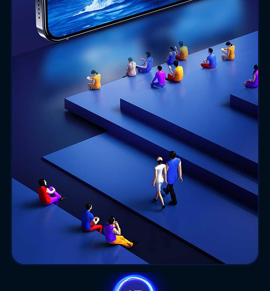 4PCS Tempered Glass For iPhone 11 12 13 14 Pro MAX XR X XS Max Screen Protector on For iPhone 12 11 13 14 Mini 7 8 6 Plus Glass Edge- Bubble Free- Scratch Resistant Protective Film For iPhone